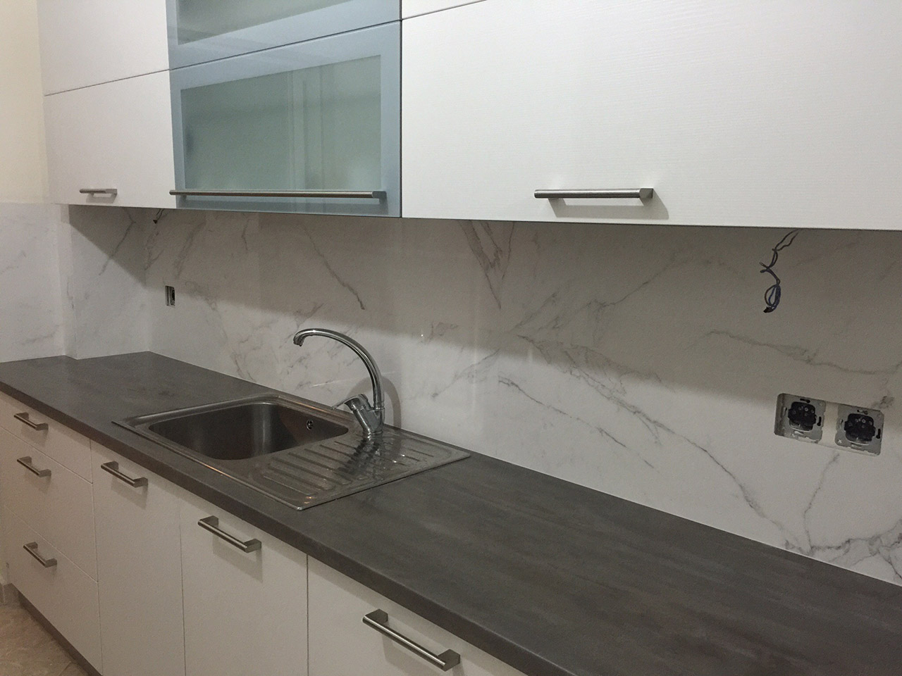 Ανακαίνιση κουζίνας σε οικία στην Αγία Παρασκευή