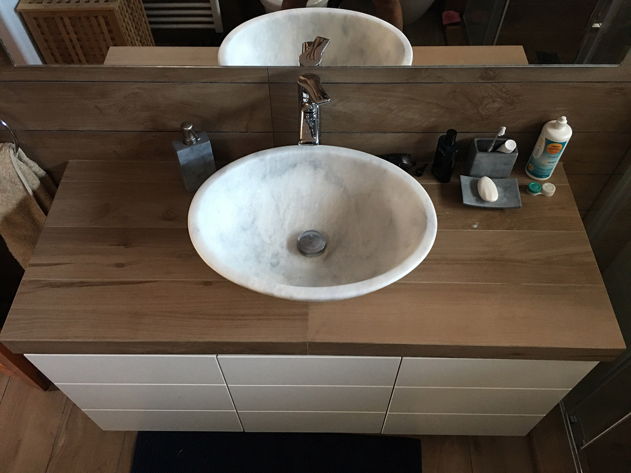 Ανακαίνιση μπάνιου πριν και μετά