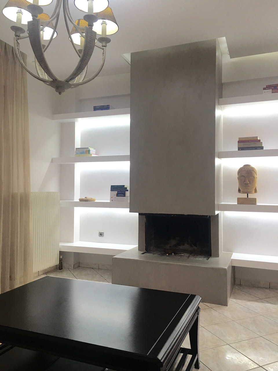 Τζάκι με πατητή στην περιοχή Ίλιον