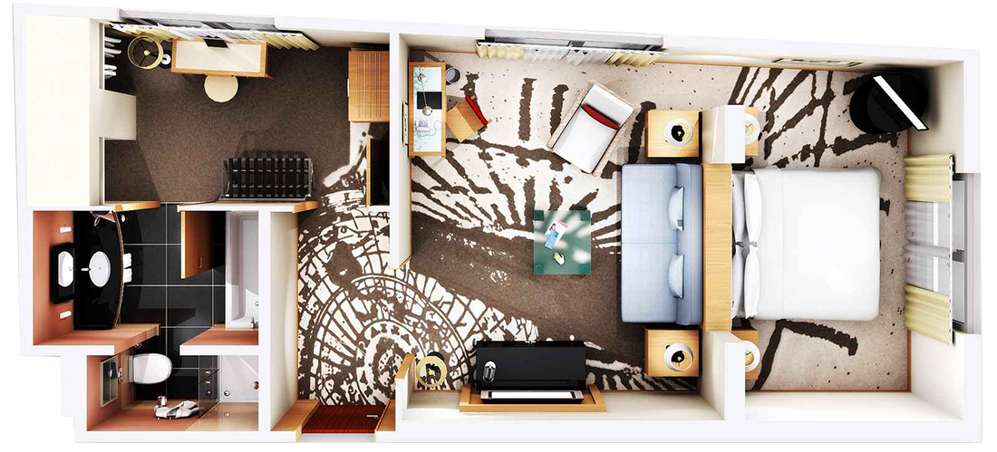 Τρισδιάστατος φώτο ρεαλιστικός σχεδιασμός